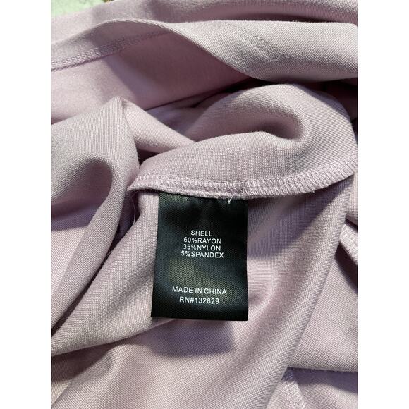 Nbd 'Dream' Purple Rayon Gown Size M - Picture 5 of 5